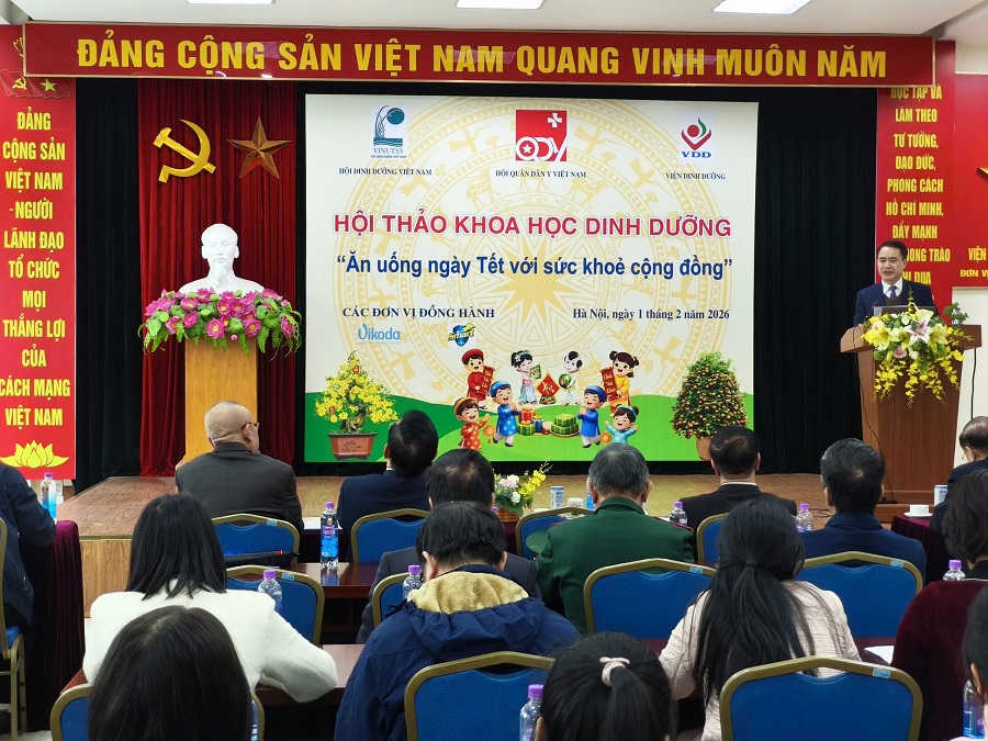 Hội thảo khoa học dinh dưỡng “Ăn uống ngày Tết với sức khoẻ cộng đồng”