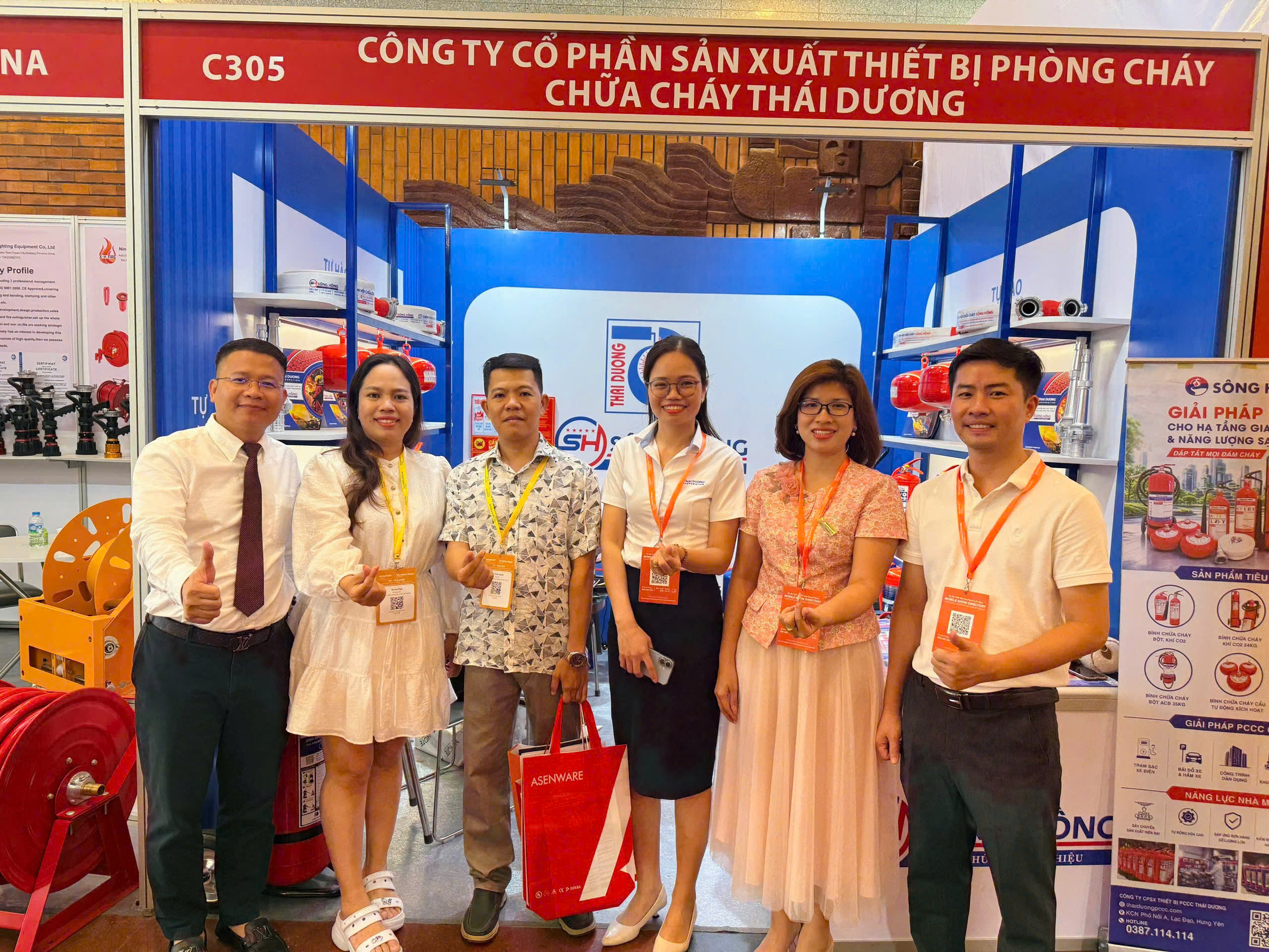 Thiết bị PCCC Sông Hồng khẳng định năng lực sản xuất tại Secutech+ Vietnam 2026