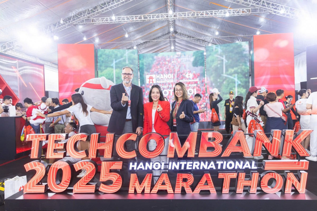 Hơn 13.000 vận động viên tranh tài tại Giải Marathon Quốc tế Hà Nội Techcombank Mùa thứ 4
