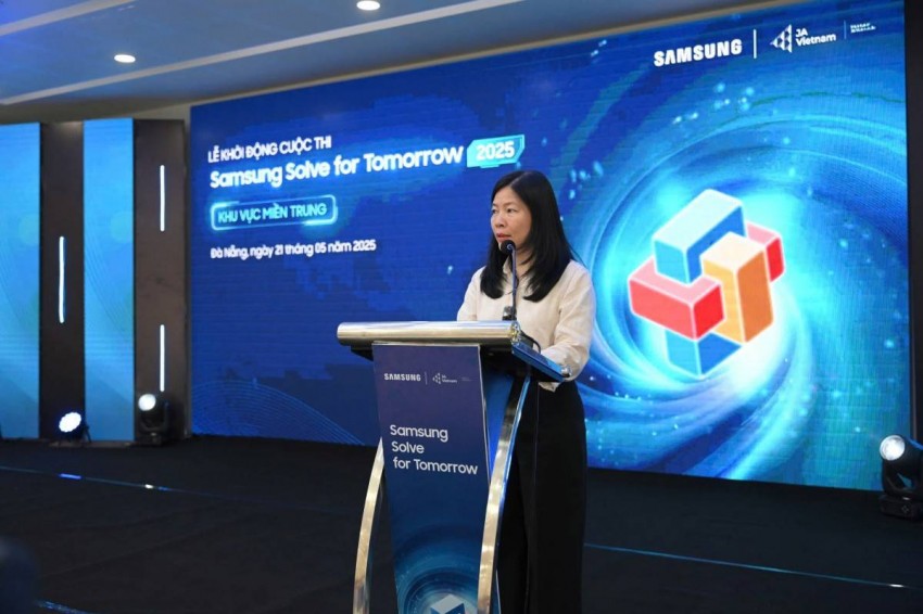 Khởi động cuộc thi Samsung Solve for Tomorrow 2025 tại khu vực miền Trung