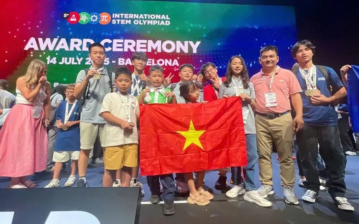 Việt Nam đạt thành tích xuất sắc tại Olympic STEM quốc tế năm 2025