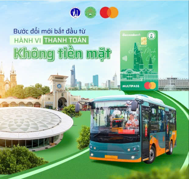 Giao thông công cộng TP. Hồ Chí Minh đổi mới từ thói quen thanh toán không tiền mặt