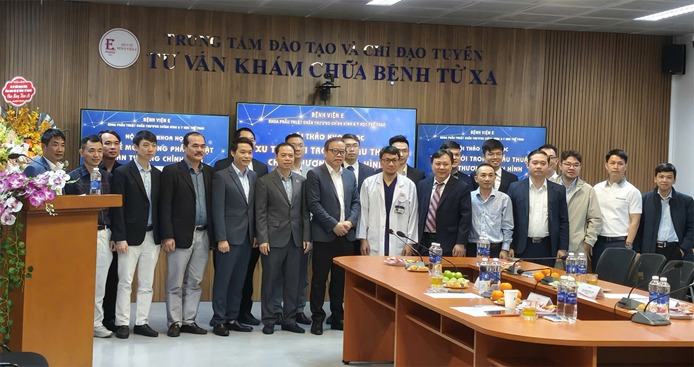 Hội thảo cập nhật xu thế mới trong phẫu thuật chấn thương chỉnh hình tại Bệnh viện E